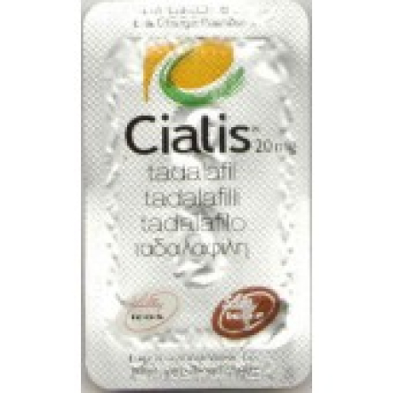 Cialis Tadalafil 20 mg para una vida sexual buena.